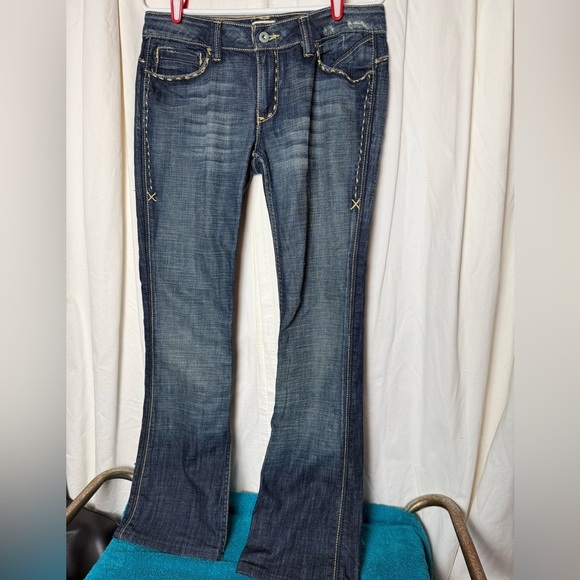 Antik Denim Women's Jeans Sz 29 Boot Cut Pickstitch - Picture 5 of 8